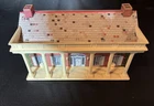 Vintage Marx Toy Civil War Blue & Gray Tin Litho Metal Southern Mansion House