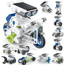 12-in-1 STEM Robot Kit Toys for Kids 8-12 12-16, DIY Robot Building Education...