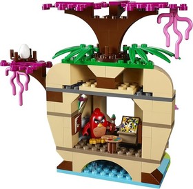 Lego 75823 The Angry Birds Movie Bird Island Egg Heist 100% Com w/Manual Sticker