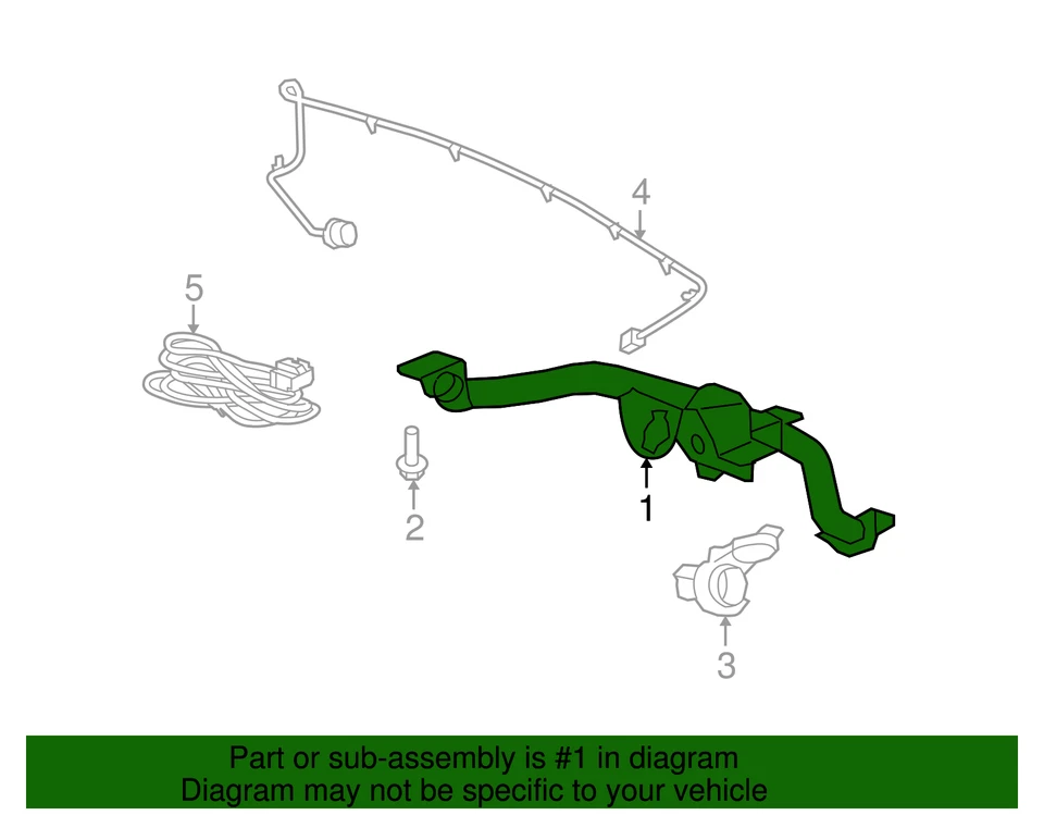 Enganche de remolque GM 20781543 genuino Foto 4 de 4