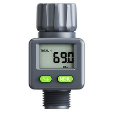 Brass Water Flow Meter Real-time Usage Tracking Four Measurement Modes