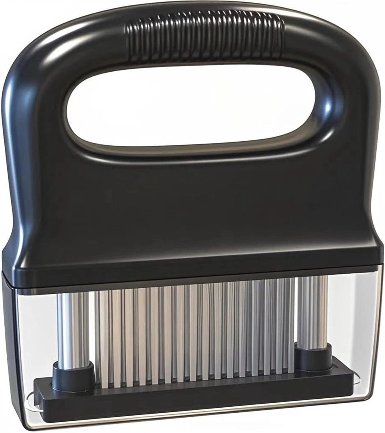 Meat Tenderizer W/ 48 Stainless Steel Ultra Sharp Needle Blades Hand Held Meat