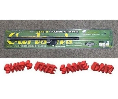 Carlson's Benelli Nova/SuperNova 12ga Barrel 18.5'' Cylinder Choke # 87014