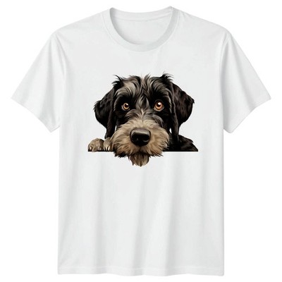 I Love My Scruffy Drahthaar T-Shirt Hundebesitzer Geburtstag Geschenk für Sie und Ihn