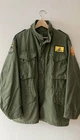 Vintage M-65 Vietnam Era Field Jacket Olive Cotton Military Field Jacket M Reg