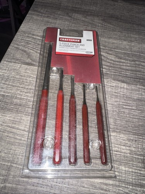 #ad Sexy amp; Rare Sears Craftsman USA Nos 5pc Red Punch Alignment set 4285 $59.00