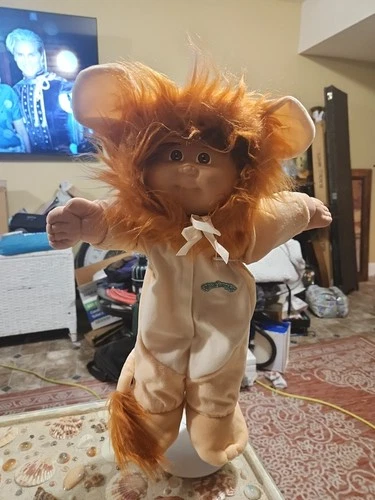 Cabbage Patch Kids Doll HM 3 Brown Hair/Eyes In Lion Costume