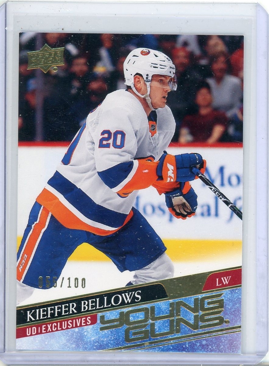 2020-21 Upper Deck Young Guns Exclusives Parallel #241 Kieffer Bellows RC /100