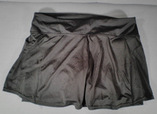 ADIDAS WOMENS L BLACK W/WHITE MATCH SKIRT HS1654 BWT