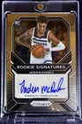 Jaden McDaniels Rookie Signatures Auto 2020 Prizm #RS-JMD Minnesota Timberwolves