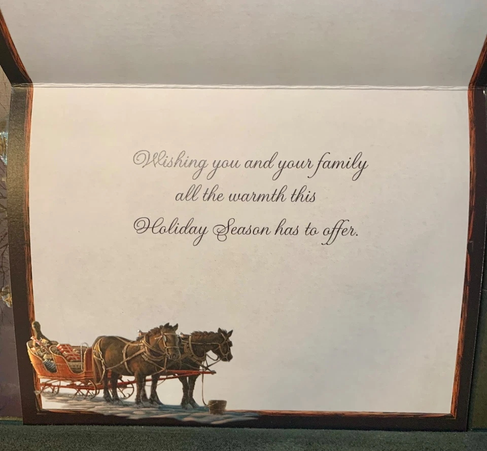 Set of 2! Christmas Cards! Gorgeous LANG Evening Rehearsals - Image 2 of 4