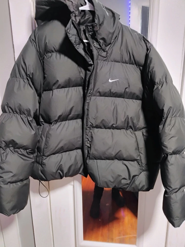 Nike Thermal Puffer Coat Black Women's Size XL - Image 2 of 4