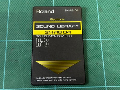 Roland SN-R8-04 Electronic ROM CARD for ROLAND R8 R-8 MKII