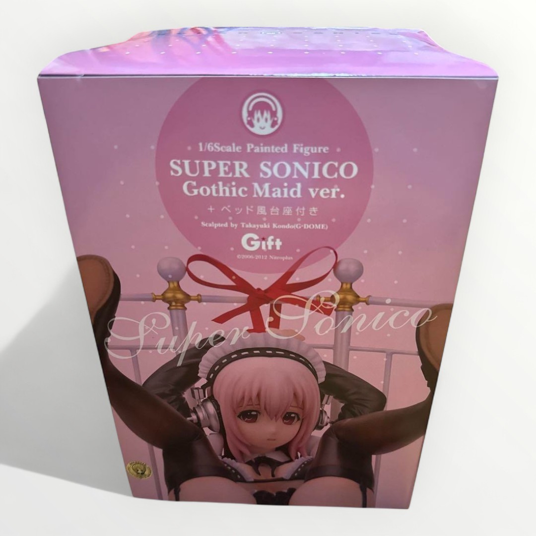 Super Sonico Gothic Maid Ver. Bed Style Base Figure Good Smile
