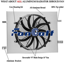 Radiator Shroudelectric Fan For 2002-2004 Dodge Ram 1500 2500 3500 3.7 4.7 5.7l