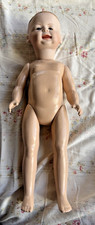 Vintage 13.5" Handmade/Painted Doll Porcelain Head/Composite Body