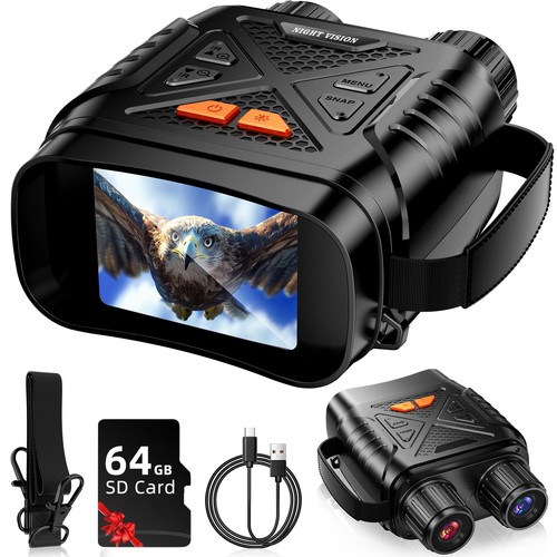 Night Vision Goggles, Night Vision Binoculars for Adults, HD Screen Thermal B...
