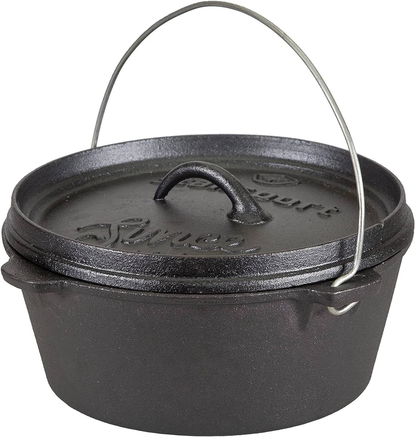 Pre-Seasoned Cast Iron Dutch Oven for Perfect Cooking Every Time