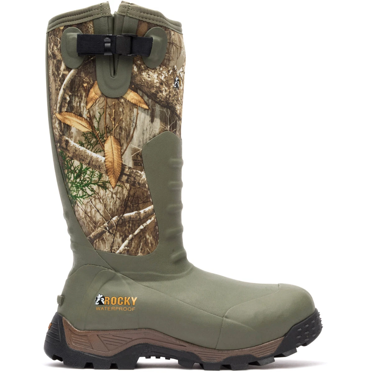 Rocky Duck Boots Homme 9 – Chaussures Chasse Isolées Thinsulate – Marron