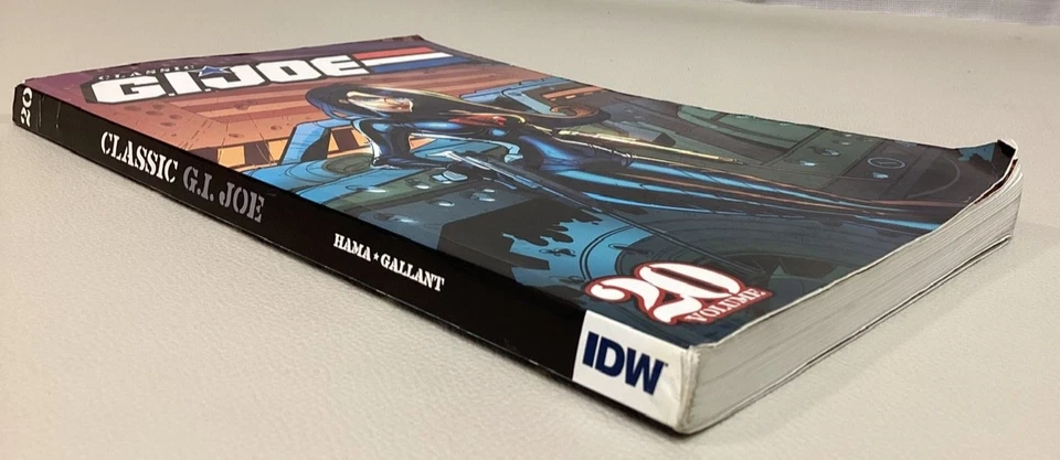 CLÁSICO GI JOE VOLUMEN 20 ~ IDW COMICS ~ Hama/Gallant/Shearer ~ TPB ~ Ex-Biblioteca Foto 4 de 4