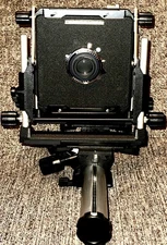 OMEGA 4X5 MONORAIL VIEW CAMERA SCHNEIDER 5.6f 150MM XENAR LENS COPAL #2 SHUTTER