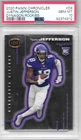 2020 PANINI CHRONICLES JUSTIN JEFFERSON RC DYNAGON ROOKIES PSA 10 #D9 GEM MINT