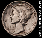 1937 Silver Mercury Dime - Scarce  High Grade  Lustrous  No Reserve  #M563 — photo 1