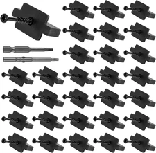 600Pcs Hidden Deck Fasteners for Composite Decking, Universal Trex Decking Faste