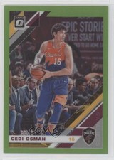 2019-20 Panini Donruss Optic Lime Green Prizm 41/149 Cedi Osman #114 i5q