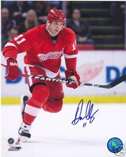 DAN CLEARY DETROIT RED WINGS SIGNED PHOTO w/ COA
