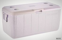 Coleman 100 Qt. Marine Cooler Built-in Cup Holder Uv Treated Anti-microbial on sale Coleman 100 Qt. Marine Cooler Built-in Cup Holder Uv Treated Anti-microbial on sale