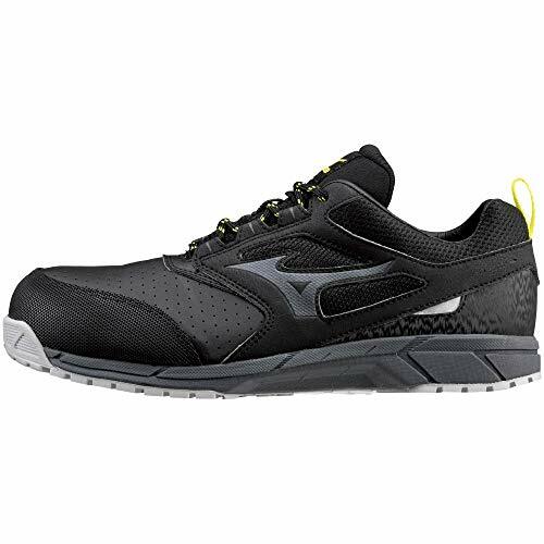 ま MIZUNO WORKING Safety Shoes Almighty WIDE AS15L F1GA2002 Black US9