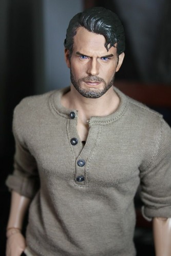 1/6 Scale Henry Carvill Clark Head Sculpt Model for 12" PH TBL Male Figure Body - Picture 4 of 7