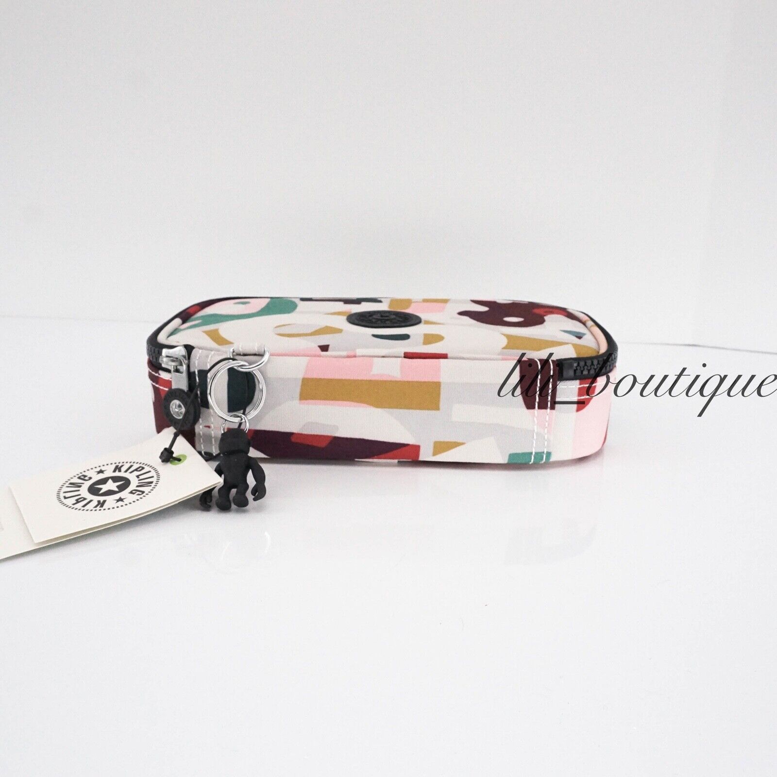 Kipling KI0768 50 Pens Case Cosmetic Accessory Box Nylon Music 