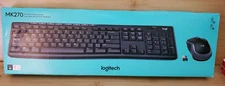 Logitech MK270 Wireless Keyboard And Mouse Combo For Windows, 2.4 GHz Wireless