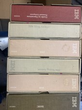 IBM BOOK LOT 6 Boxes 1 Basic 2 DOS Guid To Operations Writing Filling Assist.
