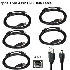 5X Replacement U-4 USB Data Cable Cord for Kodak Easyshare Digital Models C300