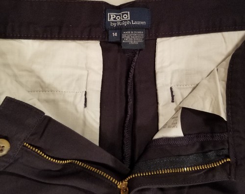 Nuevo POLO de Ralph Lauren Frente Liso Calce Clásico Philip Pantalón Para Mujer Talla 14 Nuevo con Etiquetas - Imagen 3 de 10