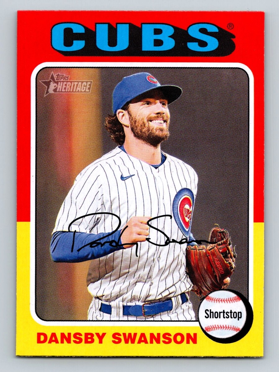 Dansby Swanson 2024 Topps Heritage #457 Chicago Cubs | eBay
