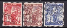 Poland - SG R34/7 - f/u - 1938 - 5g, 15g, 55g - 20th Anniversary of Polish Ind.