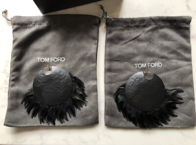 BRANDNEU Tom Ford X Lisa Eisner Runway Ohrringe 