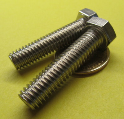 Tap Bolt, 18-8 Stainless FT, 3/8''-16 x 1.625'' Length, 20 Pc