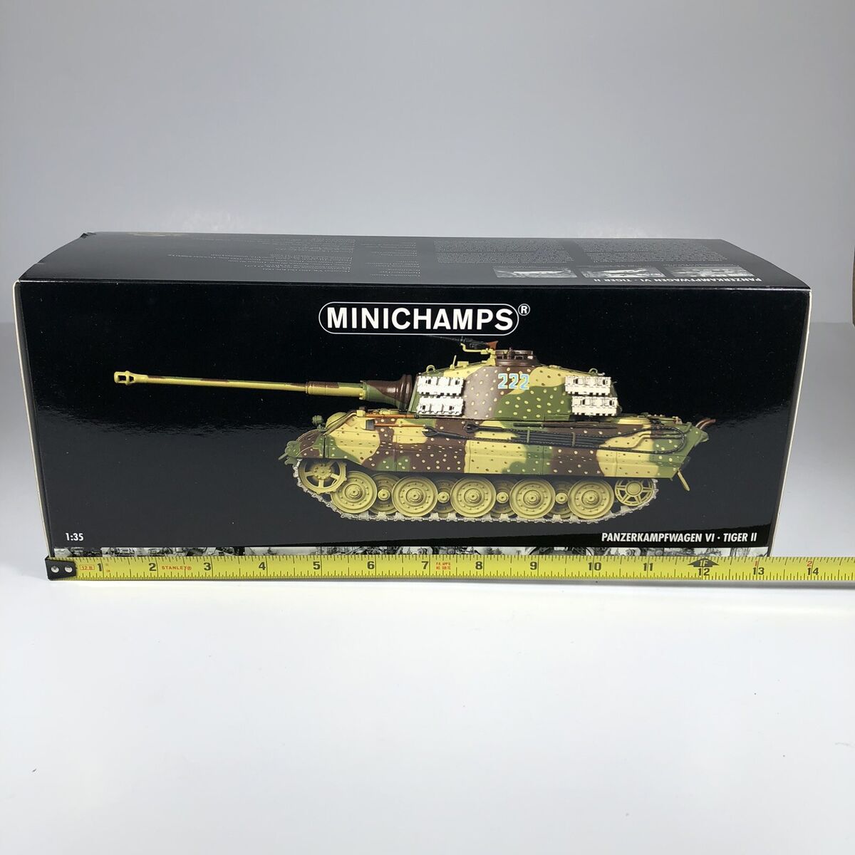 Minichamps 1:35 Panzerkampfwagen VI Tiger II 222 Ardennes Minichamps 1:35 Panzerkampfwagen VI Tiger II 222 Ardennes