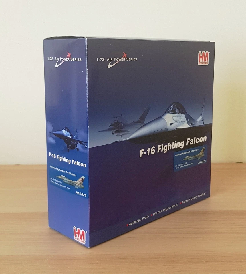 Hobby Master 1/72 HA3825, F-16A Red IDF/AF 115th (Flying Dragon) Sqn, Israel Foto 3 de 4