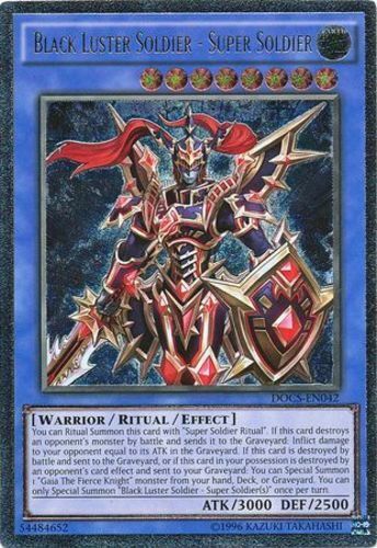 Black Luster Soldier - Super Soldier, Card Details