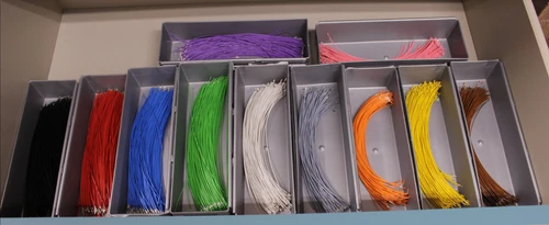 20x 50x 100x Jumper Kabel Zuschnitt 0,14mm² 0,25mm² Litze LiYv Leitung Arduino