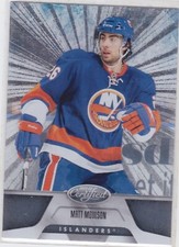 11/12 CERTIFIED...MATT MOULSON...TOTALLY SILVER...CARD # 20...ISLANDERS