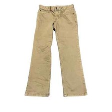 Boys 10 Husky Cat  Jack Straight Stretch Khaki Jeans Adjustable Waist