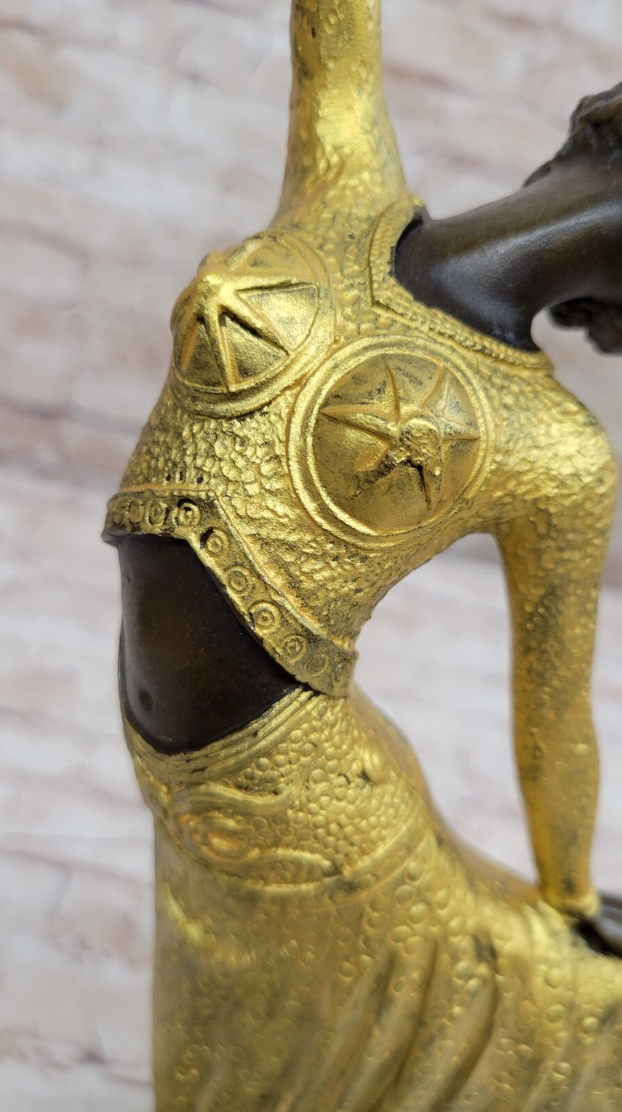 Chiparus Signed Lost Wax 100 Bronze Statue Art Deco Nouveau Dancer