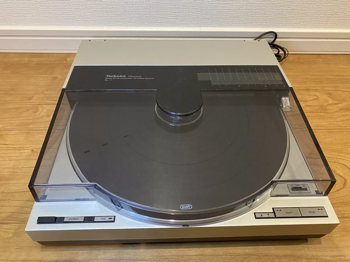Technics SL-7 DD Quartz Fully Automatic Turntable JAPAN USED Tested Working  | eBay